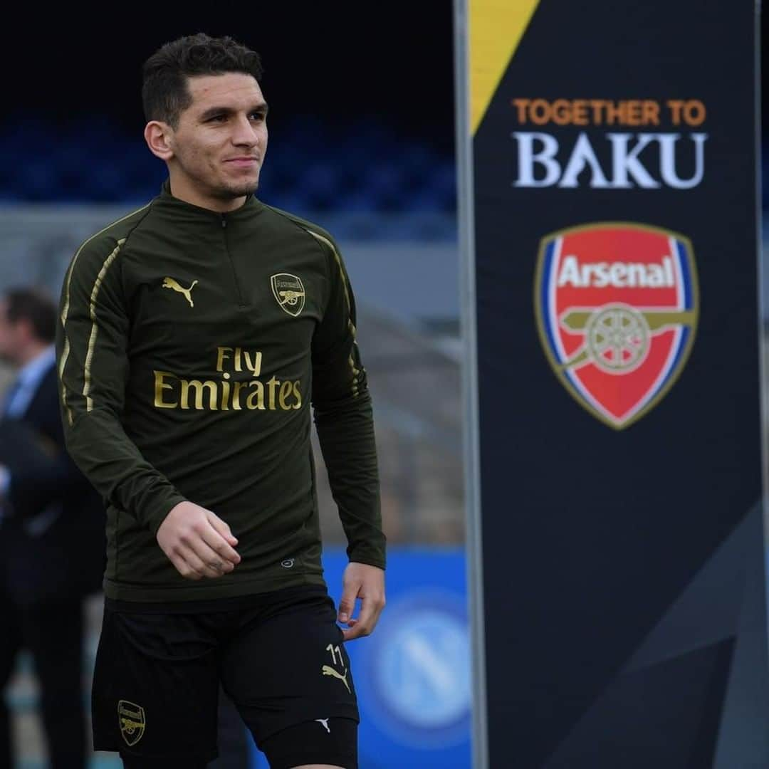 アーセナルFCさんのインスタグラム写真 - (アーセナルFCInstagram)「The road to Baku continues today 👊⁣ ⁣ #Torreira #EuropaLeague #UEL #Arsenal #afc」4月18日 17時00分 - arsenal