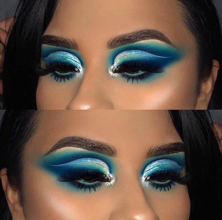 Makeup Addiction Cosmeticsさんのインスタグラム写真 - (Makeup Addiction CosmeticsInstagram)「Blue  dreams by @_makeupbygiselle⁣ @makeupaddictioncosmetics pigment “Cinderella”⁣ ⁣ ⁣ #makeupaddictioncosmetics #makeupaddiction #makeupforbarbies #makijaż #maquiagem ⁣ #dressyourface #universalhairandmakeup ⁣ ⁣ ⁣」4月18日 8時50分 - makeupaddictioncosmetics