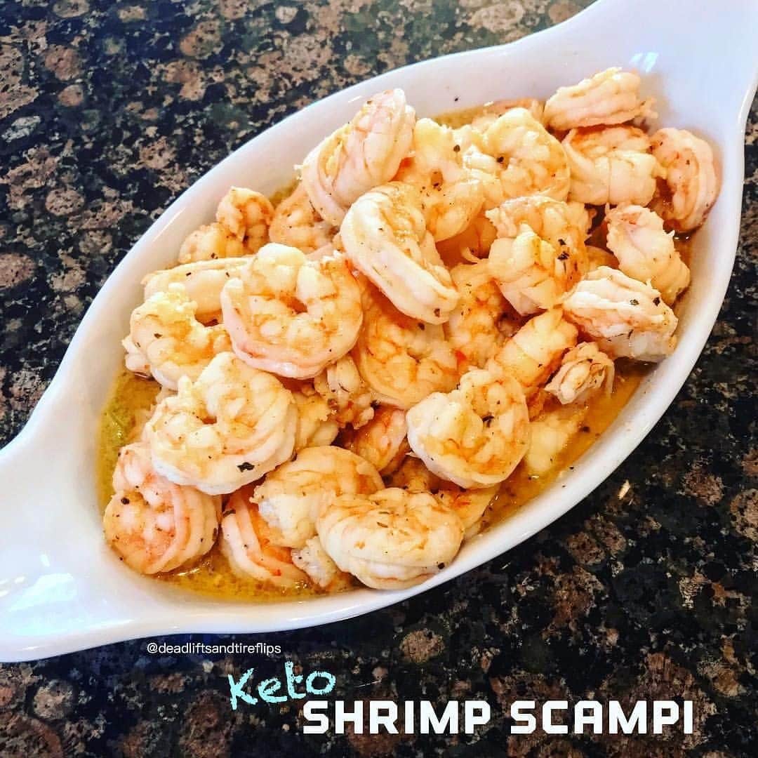 Flavorgod Seasoningsさんのインスタグラム写真 - (Flavorgod SeasoningsInstagram)「KETO Shrimp Scampi🍤🍤🍤⁣ .⁣ Many Keto friendly seasonings available ⬇️⁣ Click the link in the bio -> @flavorgod⁣ www.flavorgod.com💥⁣ -⁣ By: @deadliftsandtireflips⁣ Ingredients:⁣ 2 lbs of shrimp (peeled and poop free)⁣ 8 tbsp butter⁣ 2 tbsp lemon juice ⁣ 1/4 tsp red pepper flakes⁣ 1 tbsp @flavorgod Italian season⁣ 1 tbsp Garlic powder⁣ Salt & pepper⁣ 1 zucchini (noodles)⁣ .⁣ Directions:⁣ 1. Heat butter on medium heat⁣ 2. Toss shrimp in seasonings ⁣ 3. Add to butter and sauté ⁣ 4. Remove shrimp from pan and set to the side⁣ 5. Add zucchini noodles and sauté for 2 minutes⁣ 6. Pour in a serving dish and put shrimp on top.⁣ -⁣ Flavor God Seasonings are:⁣ 💥ZERO CALORIES PER SERVING⁣ 🌿 Made Fresh⁣ 🔥 KETO & PALEO⁣ 🌱 GLUTEN FREE & KOSHER⁣ ☀️ VEGAN FRIENDLY ⁣ 🌊 Low salt⁣ ⏰Shelf life is 24 months⁣ -⁣ -⁣ #food #foodie #flavorgod #seasonings #glutenfree #keto #paleo  #foodporn #mealprep #kosher ⁣」4月18日 10時05分 - flavorgod