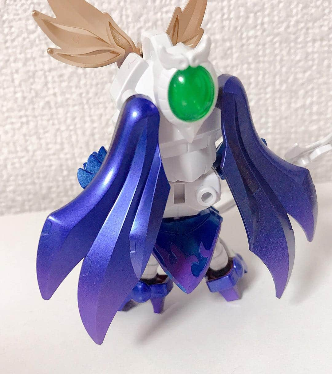 夏日凜子さんのインスタグラム写真 - (夏日凜子Instagram)「#1日1プラモ  ガンプラBB戦士 三国伝 【祝融ガンダム】  私のアニメ声優デビューは『ガンダムビルドファイターズトライ』のマヒルちゃん💜 なので、今回はノーベル型の祝融ガンダムを、マヒルカラーに塗装しました✨ 使った塗装品はガンダムマーカーエアブラシです° ✧ (*´ `*) ✧ ° ちょっと手直しするかもですが、一旦こちらでヽ(´▽`)ﾉ 楽しかったー！ やっぱり、ガンダムマーカーエアブラシ大好きよ💕💕💕 #ガンプラ #gunpla #ガンダム #gundam #機動戦士ガンダム #祝融ガンダム #ノーベルガンダム #ガンダムビルドファイターズトライ #BB戦士 #三国伝 #プラモデル好き #プラモデル女子 #塗装 #ガンダムマーカーエアブラシ #クレオス #バンダイ  #プラモ声優 #女優 #モデル #ガンプラの画像を貼るとRTされると聞いて」4月18日 11時59分 - natsuhi818