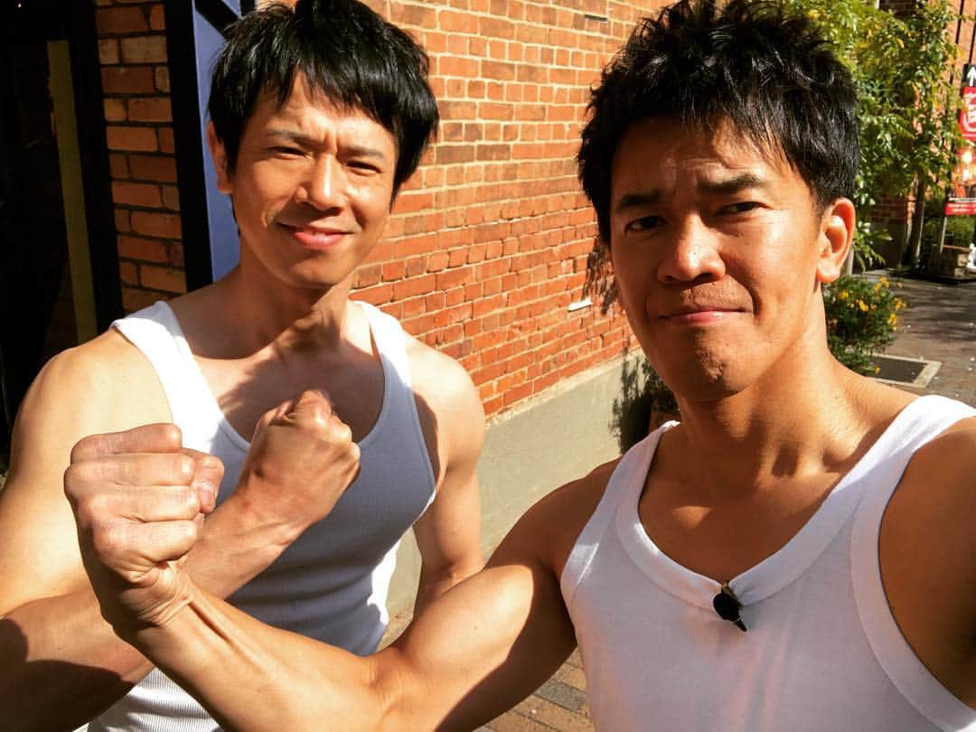 武井壮さんのインスタグラム写真 - (武井壮Instagram)「タンクトップといえば我々でしょうな」4月18日 17時42分 - sosotakei