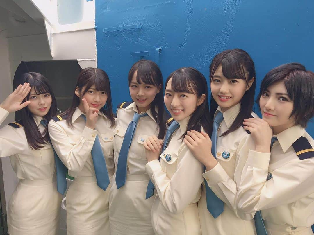 STU48さんのインスタグラム写真 - (STU48Instagram)「* 就役式オフショット💙⛴ 新衣装でした!! * #STU48 #STU48号 #就役式 #出航 #広島県 #広島港 #広島国際フェリーポート #矢野帆夏 #藤原あずさ #福田朱里 #今村美月 #瀧野由美子 #岡田奈々」4月18日 12時18分 - stu48.official