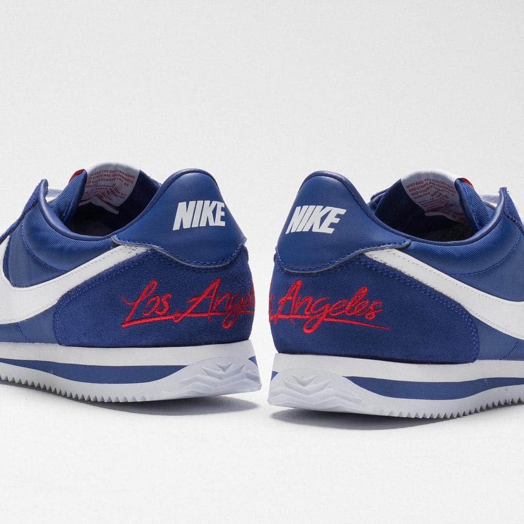 UNDFTDさんのインスタグラム写真 - (UNDFTDInstagram)「Nike Cortez "Los Angeles" // Available Now at Undefeated La Brea, Silver Lake, Glendale, Santa Monica and Undefeated.com」4月18日 12時37分 - undefeatedinc