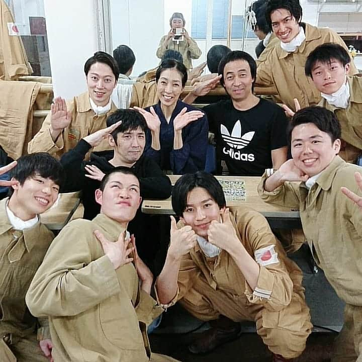 大林素子さんのインスタグラム写真 - (大林素子Instagram)「はんにゃの金田君がお稽古参加 素敵だよっ #舞台マザー」4月18日 13時16分 - m.oobayashi