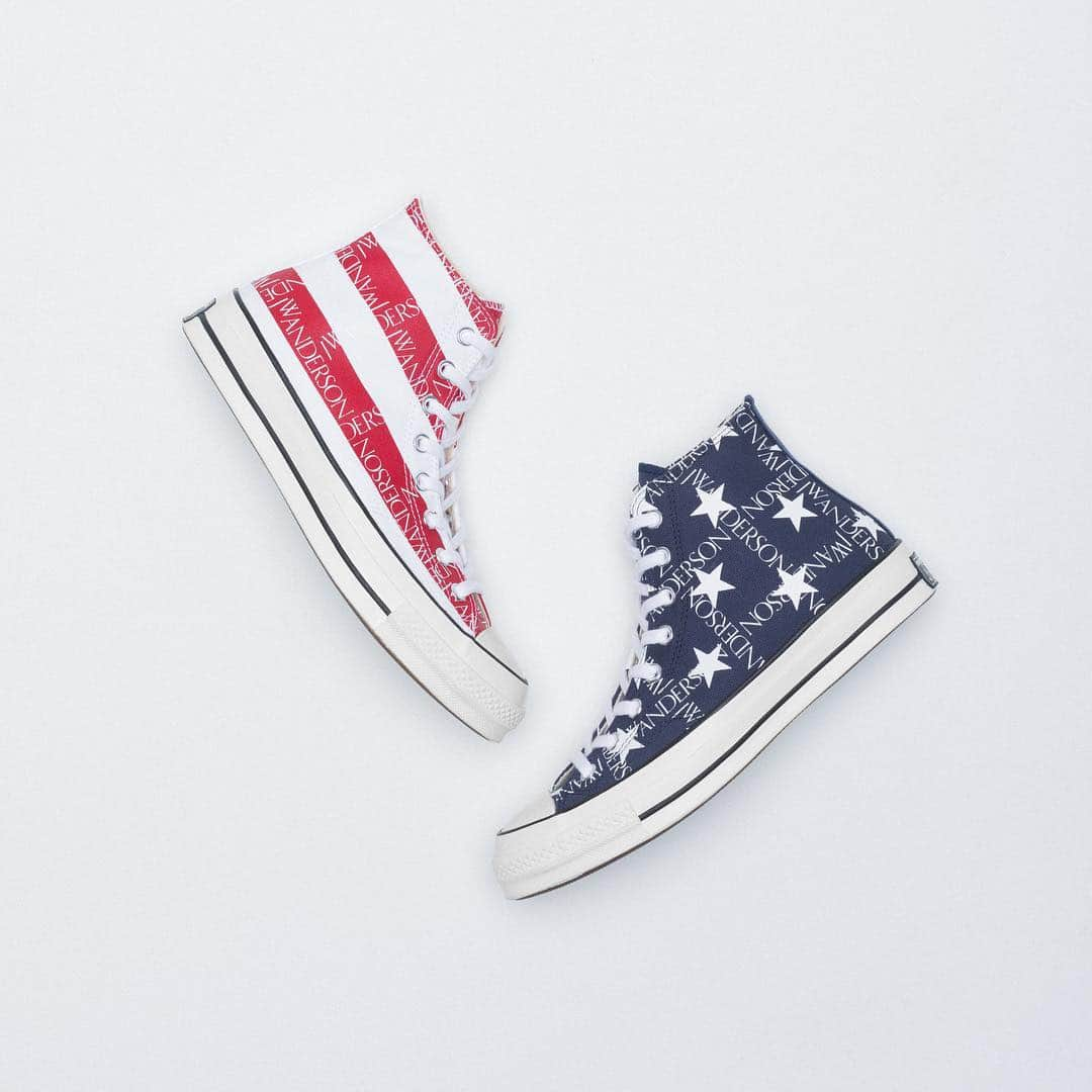 UNDFTDさんのインスタグラム写真 - (UNDFTDInstagram)「Converse x JW Anderson Chuck 70 High Flag // Available Thursday 4/18 at All Undefeated Chapter Stores and Undefeated.com」4月18日 13時25分 - undefeatedinc