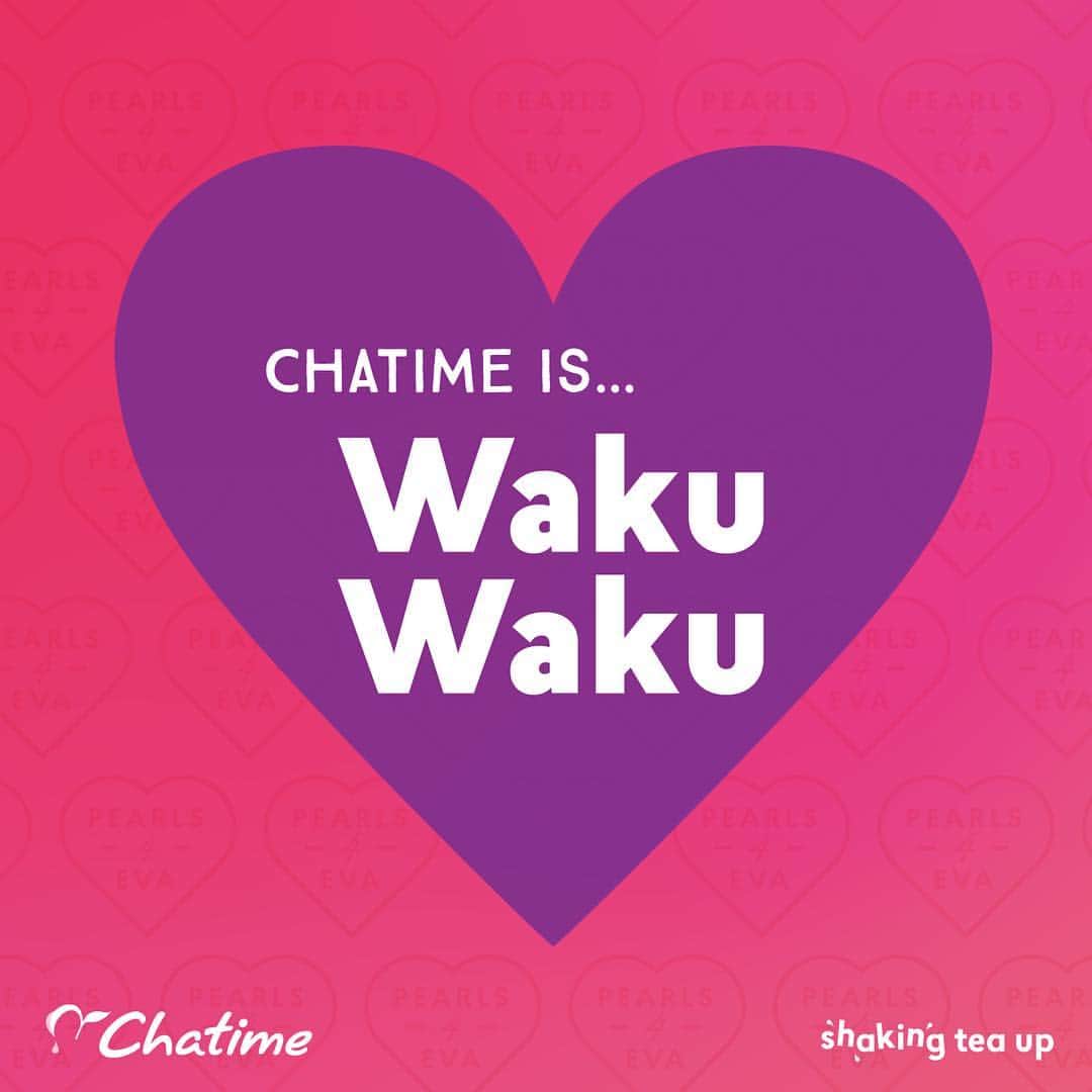 のインスタグラム：「Chatimeは楽しいひとときを ドリンクや空間を通してお客様に提供します…☺️💖 . . #スイーツ部 #台湾茶  #ginza #タピオカ #タピオカミルクティー #タピオカ巡り #cafe #tea #台湾カフェ #ドリンク #ティータイム #followme #富士見 #みなとみらい  #鎌倉カフェ #milktea #たぴおか #instafood #instagood #chatime  #大宮 #鎌倉#自由が丘 #タピオカ部 #タピオカ巡り #タピオカグラム」