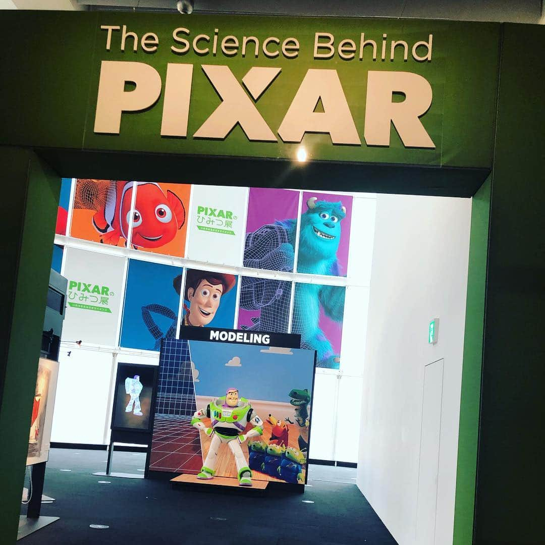 阿部洋子さんのインスタグラム写真 - (阿部洋子Instagram)「📻 #pixarのひみつ展  #pixar  #取材」4月18日 14時49分 - hirocoring