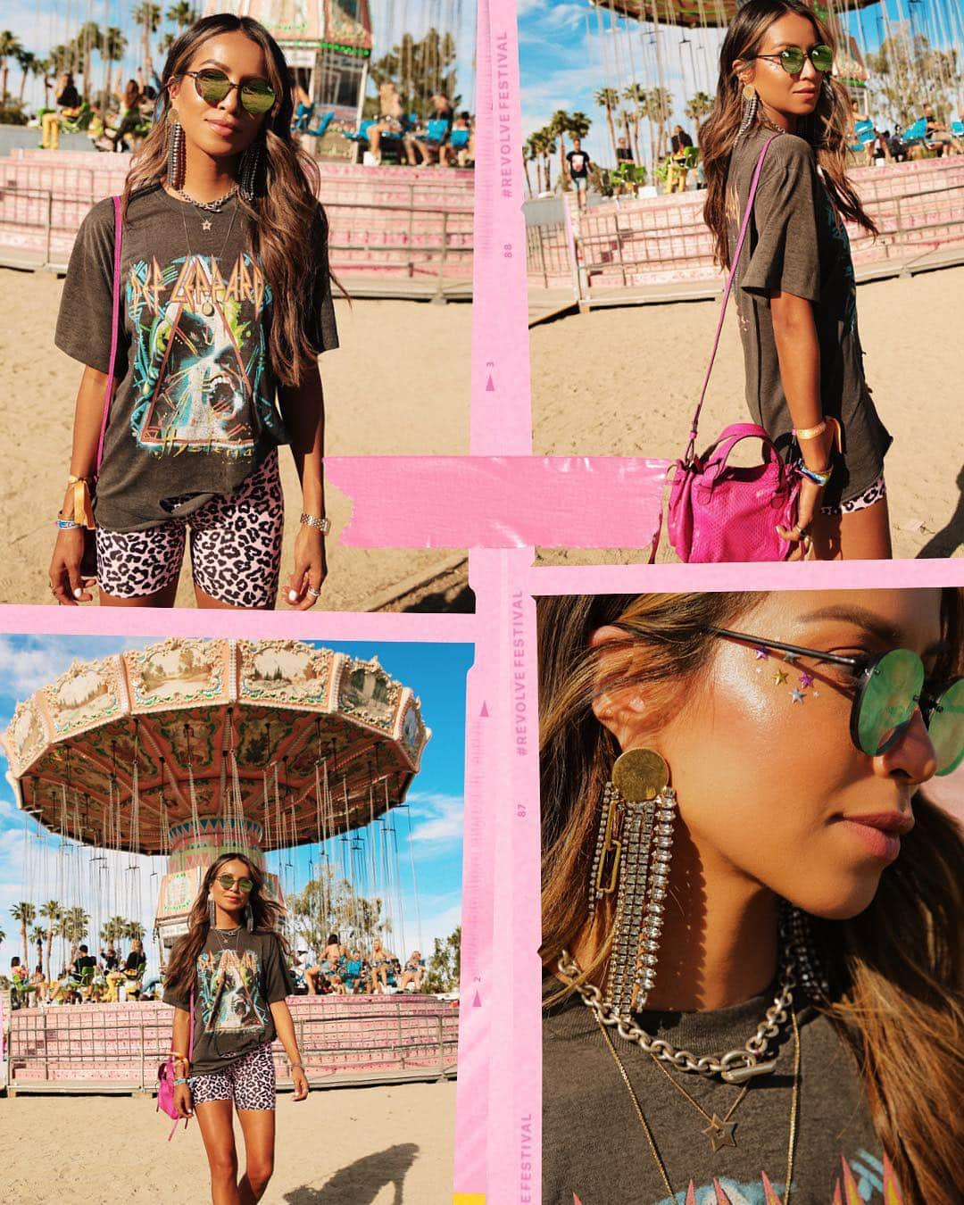 ジュリー・サリニャーナさんのインスタグラム写真 - (ジュリー・サリニャーナInstagram)「Rocker cowgirl. 💕 #revolvefestival」4月18日 15時11分 - sincerelyjules