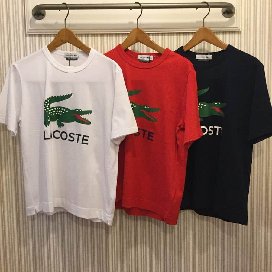 ビームス金沢さんのインスタグラム写真 - (ビームス金沢Instagram)「<LACOSTE × BEAMS BOY> ロゴプリントTシャツ ¥8,000+tax Aライン クルーネックTシャツ ¥8,000+tax . 別注＜LACOSTE（ラコステ）＞Tシャツが入荷しました！身幅が広いので一枚でさらっとバランス良く着ることができそうです👕💞 . #BEAMS#BEAMSBOY#PERFECTPREPPY#lacoste#ishikawa#kanazawa#japan#beams金沢#tシャツootd#ラコステ#ビームス#ビームスボーイ#石川#金沢#日本#ビームス金沢」4月18日 15時28分 - beams_kanazawa