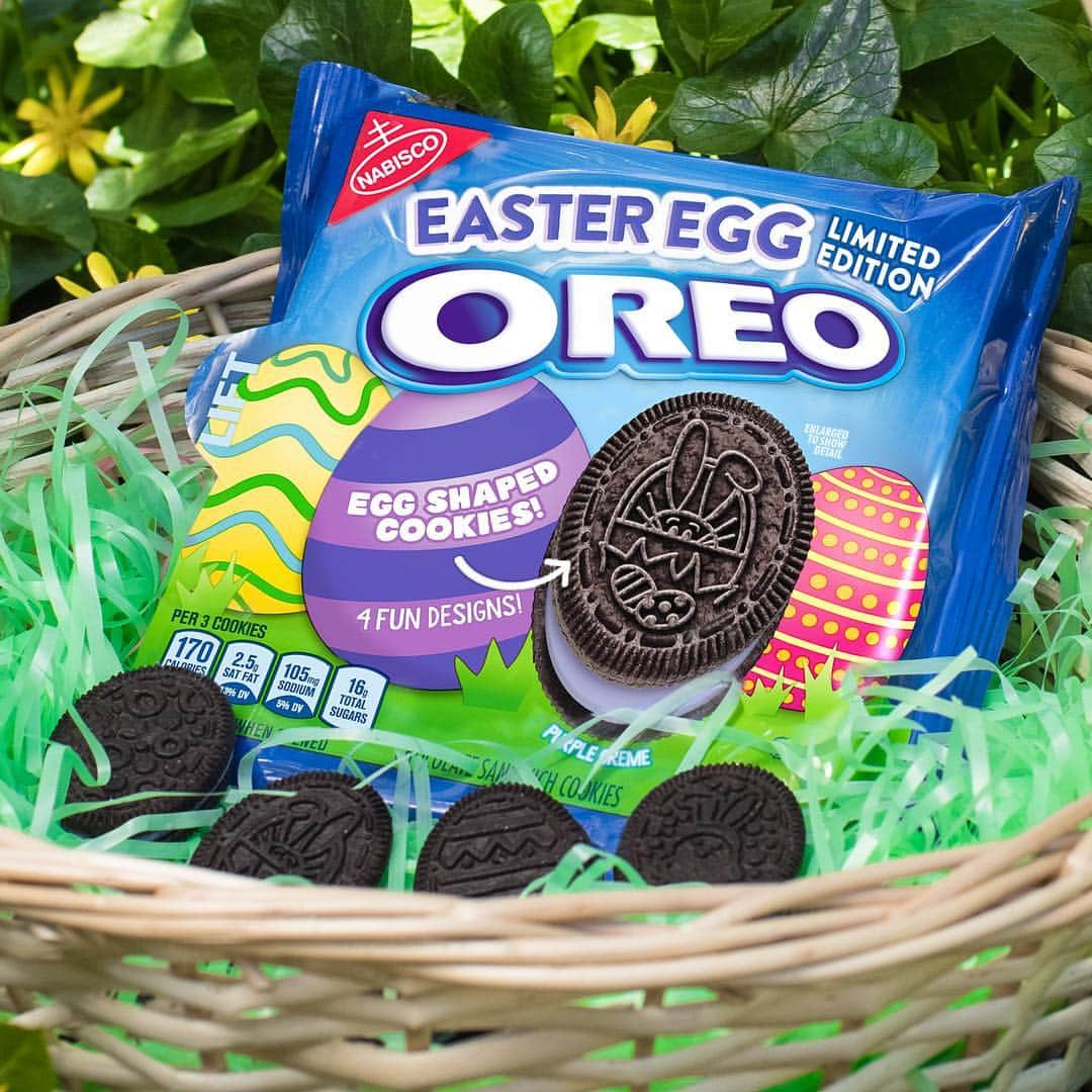 OREOさんのインスタグラム写真 - (OREOInstagram)「Hold onto your bonnet — these Easter Egg OREO cookies are worth hunting for. 👒🐰🐣」4月19日 2時02分 - oreo