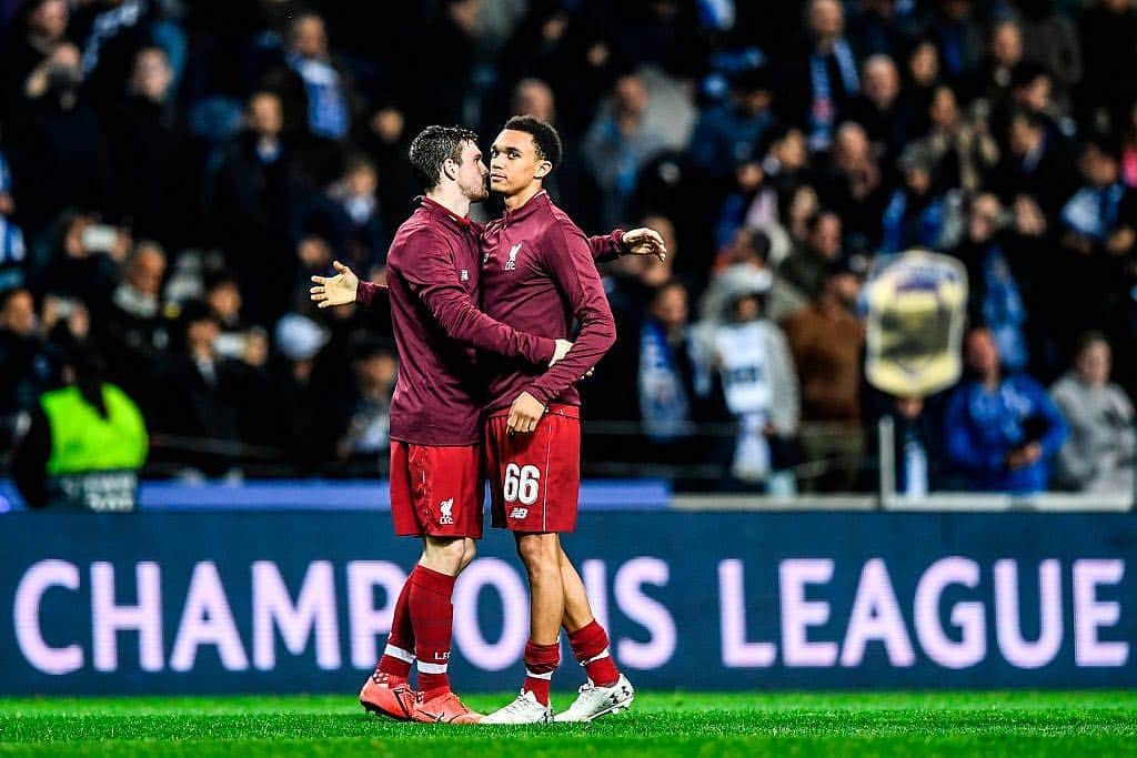 トレント・アレクサンダー＝アーノルドさんのインスタグラム写真 - (トレント・アレクサンダー＝アーノルドInstagram)「Liverpool vs FC Porto (17-04-19) 🔴📷: Patricia De Melo Moreira 🔴 @trentarnold66 🔴 Partners:  @domsolanke29 @dannyingsfanpage  Tags ignore: #trentarnold #TAA66 #team66 #trentalexanderarnold #team66 #trentalexander  #milner #hendo #gerrard #benwoodburn #liverpool #lfc #salah #mane #firmino #robertson #vandijk #emrecan  #chamberlain #aoc #lallana #matip #lovren  #moreno #football  #l4l #f4f #lfl #lovelfc」4月18日 17時46分 - trentaa66