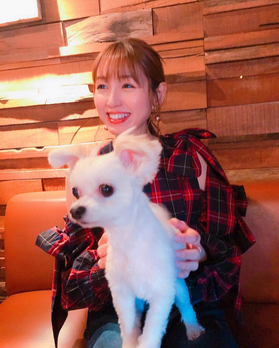 松中みなみさんのインスタグラム写真 - (松中みなみInstagram)「癒された…🐶✨🍀🐶✨🍀 ・ ・ #チャロ #愛犬 #寮犬  #9歳になりました #早いなぁ 💭 #🎂」4月18日 18時59分 - minami_matsunaka