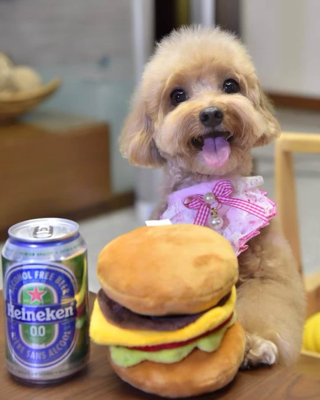 Truffle??松露?トリュフさんのインスタグラム写真 - (Truffle??松露?トリュフInstagram)「📆(18Apr19) 😁best dinner for the holiday Eve #burgerandbeer 🍔🍺😋 Have a fun-filled long weekend! ❤️😘 #happytot #happylongweekend」4月18日 19時40分 - trufflethetrouble