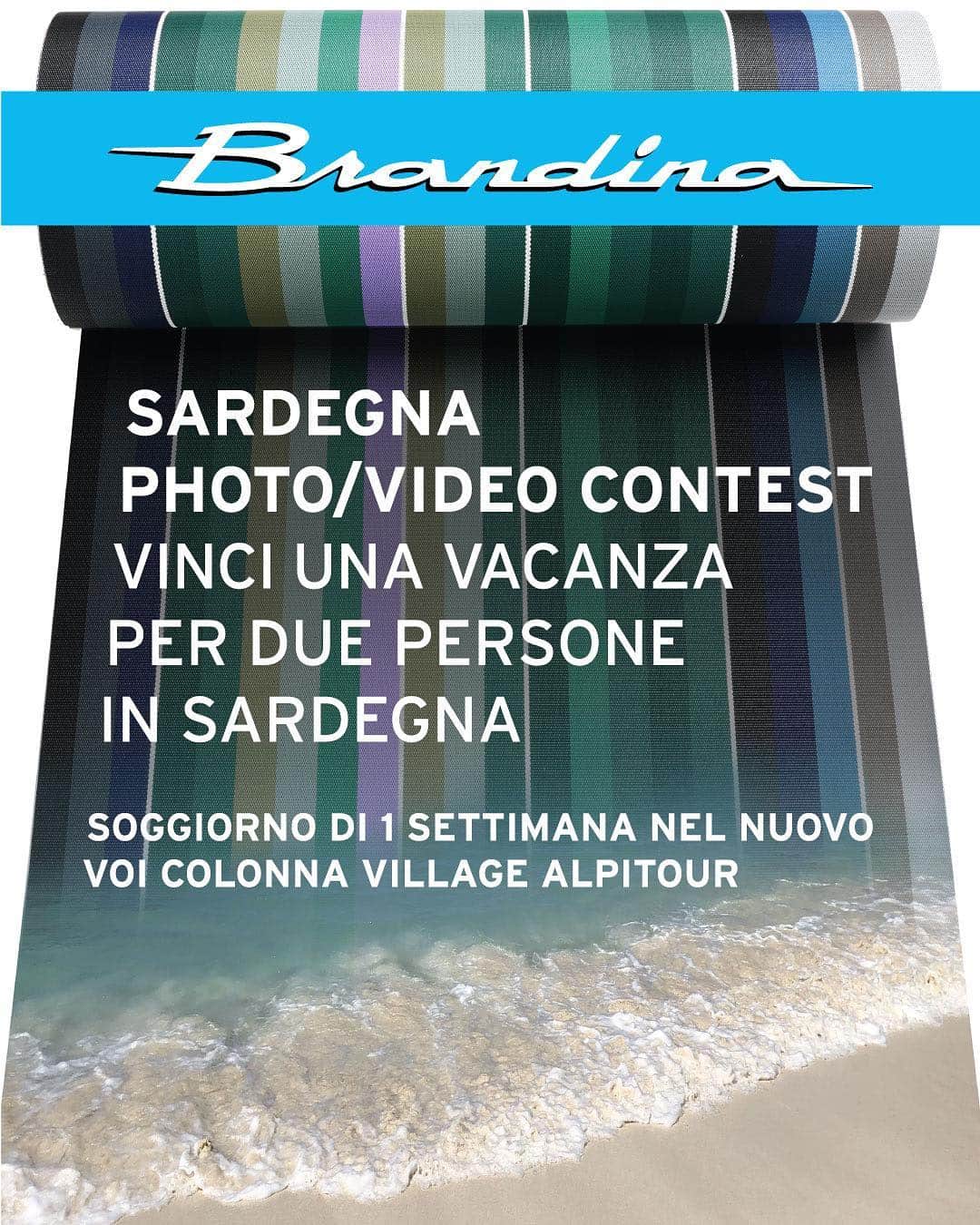 ブランディーナさんのインスタグラム写真 - (ブランディーナInstagram)「SARDEGNA PHOTO/VIDEO CONTEST 📸 Partecipa al nuovo contest Brandina.  Fotografa o realizza un breve video con la borsa o accessorio BRANDINA nel colore Sardegna in un contesto originale e creativo e potrai vincere una vacanza  per due persone in Sardegna. Scopri il regolamento completo nel link in bio ⬆️ @alpitour_world @voi_hotels  #travelstories #passionpassport #travelgo #wanderlust #mytravelgram #lifeintravel #igtravel #vacaymode #traveltips #travelfriendly #wheretonext #ViaggiareSempre #WeAreFamily #FamilyTime #Ig_Italy, #igersitalia #instaitalia #yallersitalia #bellaitalia #contest #giveaways #giveawaycontest #win #concorso #sardegna #sardinia #sea #sardegnaofficial #italia」4月18日 19時55分 - brandinatheoriginal