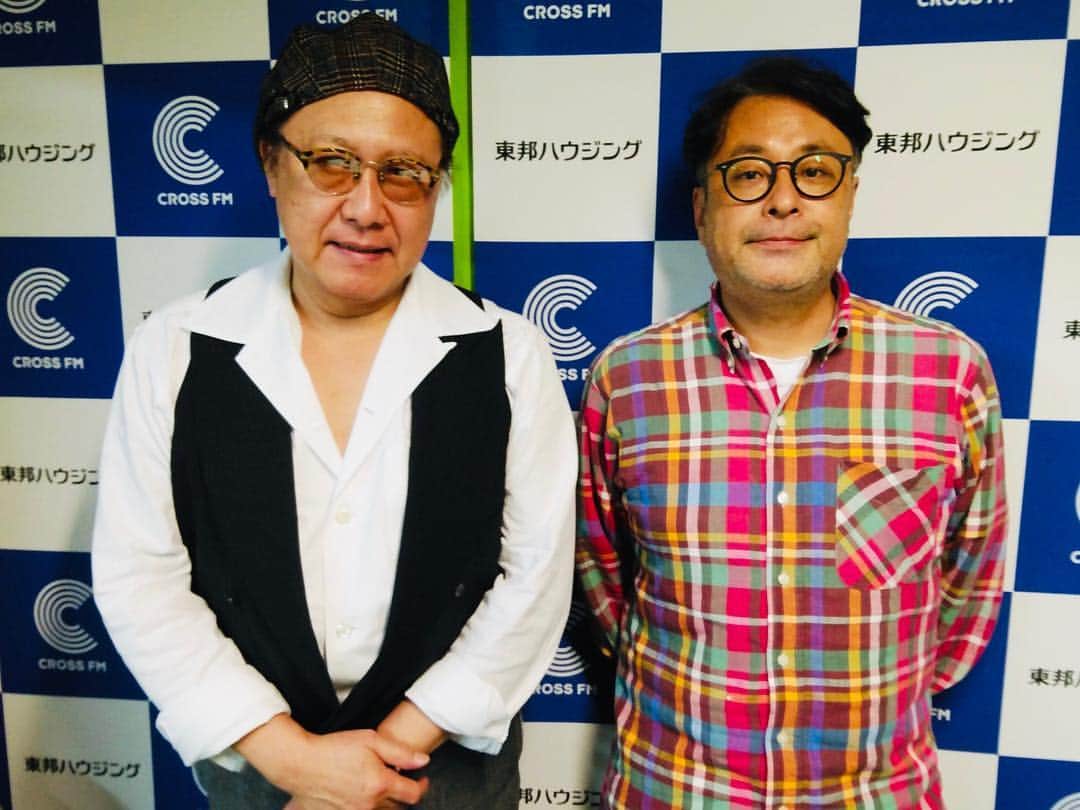 栗田善太郎のインスタグラム：「今夜は魂署 石橋凌署長がCROSS FM URBAN DUSKに！ 40周年ツアー淋しい街から ファイナルは古巣の久留米！ 明後日です！！」