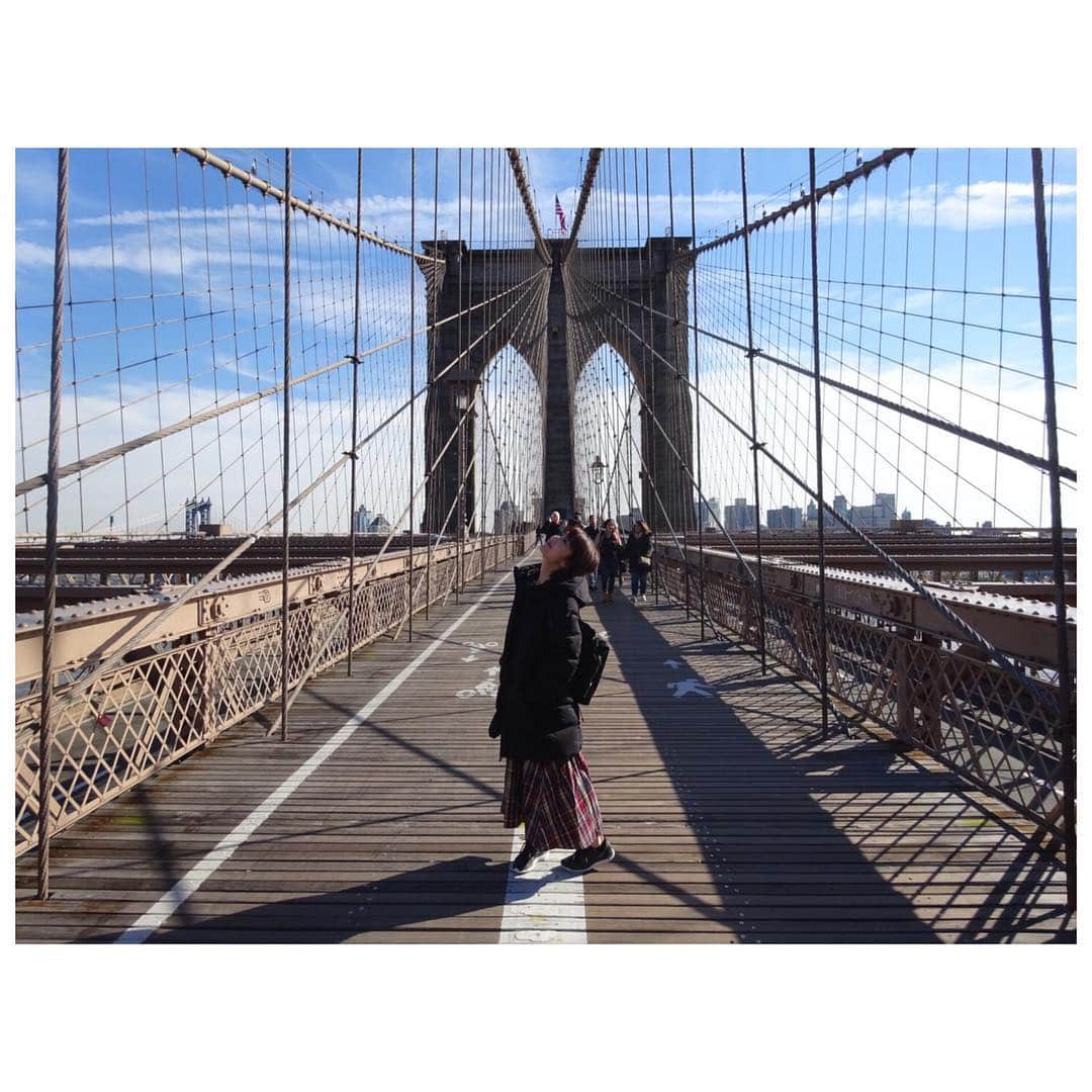 山本紗也加さんのインスタグラム写真 - (山本紗也加Instagram)「_ あぁ…いきたいわぁ…NY ブロードウェイを観たい。 _ #NY#ブルックリンブリッジ #一年に一度行けたら最高」4月18日 20時30分 - sayaka_yamamoto_official