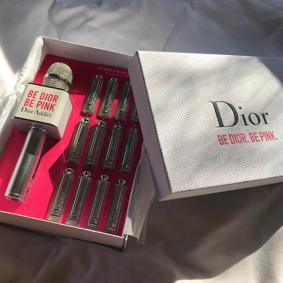 ミチさんのインスタグラム写真 - (ミチInstagram)「Pinkってやっぱり素敵💞💄 ありがとうございます @diormakeup #dioradict #bediorbepink  @diorbeautylovers  #diorbeautylovers」4月18日 20時43分 - mi0306chi