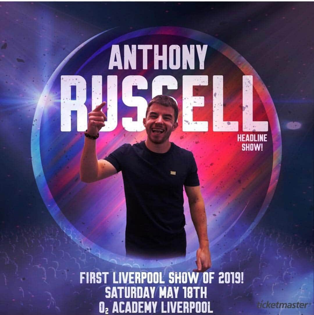 ジェイミー・キャラガーさんのインスタグラム写真 - (ジェイミー・キャラガーInstagram)「@antrussellmusic is back in Liverpool! @o2academyliverpool May 18th. 🎤🕺🏻」4月18日 20時55分 - 23_carra