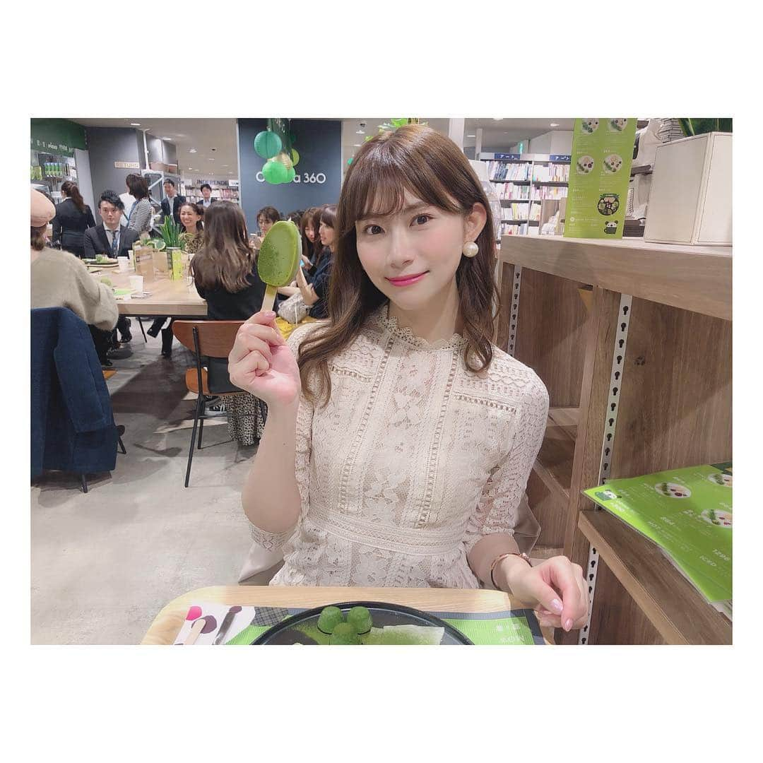 後藤理沙子さんのインスタグラム写真 - (後藤理沙子Instagram)「名古屋PARCOで4月19日〜5月6日オープンしている、森永乳業×パルコ 期間限定コラボレーションカフェ「#抹茶パルコ」の先行内覧会へ❤ 私は名古屋限定メニューのアイス全部のせ×みたらし白玉いただきました☺️ 美味しかった〜💓 名古屋PARCO 東館4Fにあるよ！みんなも行ってみてね🐰 * #名古屋パルコ  #parco  #nagoya #抹茶 #抹茶パルコ  #抹茶スイーツ #icecream  #sweet  #森永乳業」4月18日 20時49分 - risako_goto