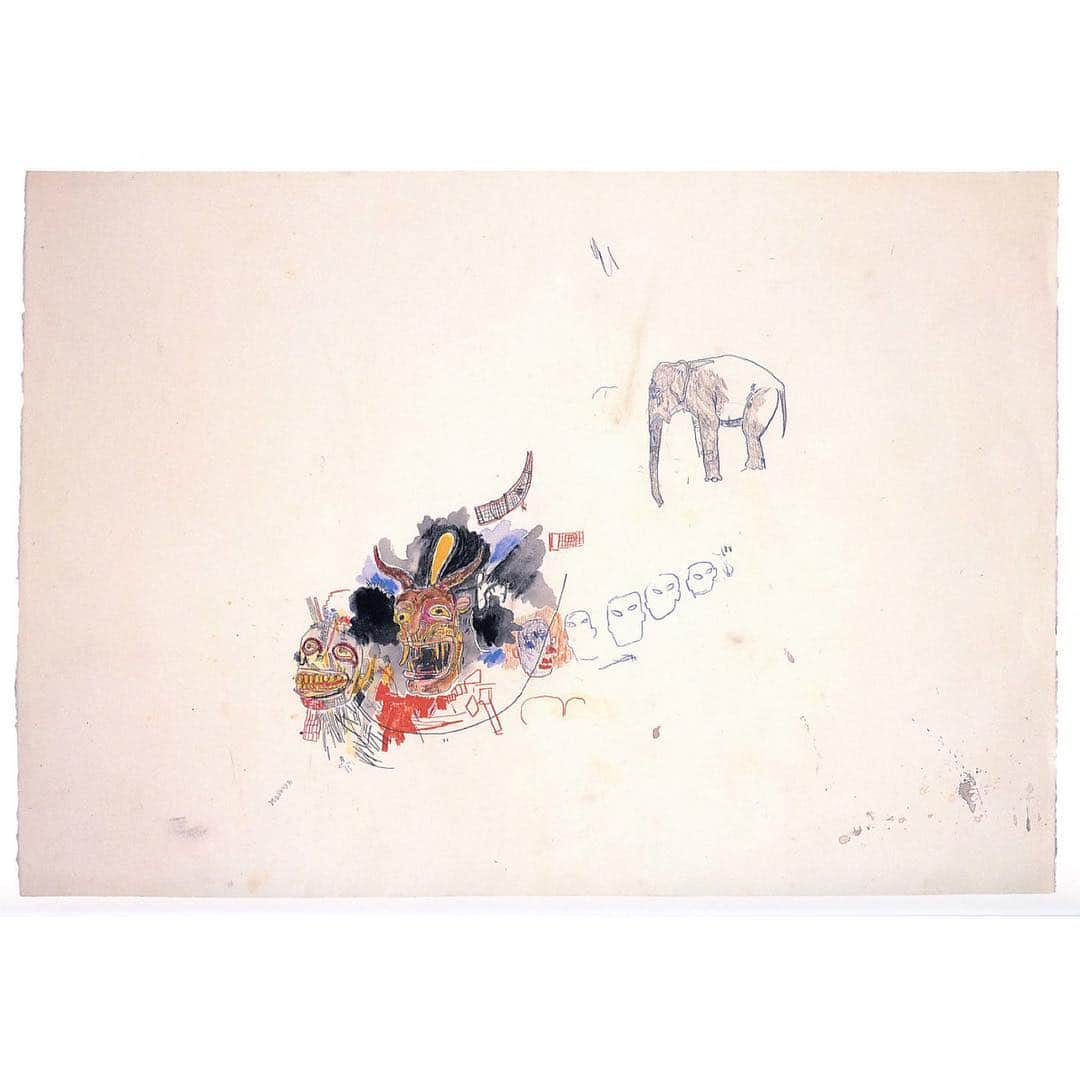 THE ROWさんのインスタグラム写真 - (THE ROWInstagram)「Jean-Michel Basquiat; 'Untitled', 1986」4月18日 22時49分 - therow