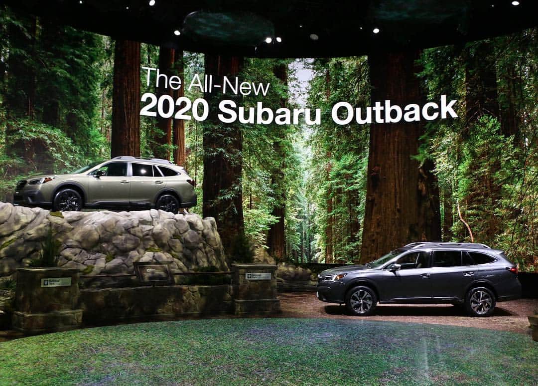Subaru of Americaさんのインスタグラム写真 - (Subaru of AmericaInstagram)「The 2020 Subaru Outback makes its debut @nyautoshow. Click the link in our bio to learn more. #NYIAS #SubaruOutback」4月18日 22時42分 - subaru_usa