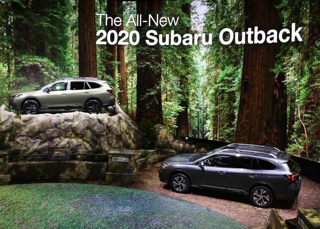 Subaru of Americaさんのインスタグラム写真 - (Subaru of AmericaInstagram)「The 2020 Subaru Outback makes its debut @nyautoshow. Click the link in our bio to learn more. #NYIAS #SubaruOutback」4月18日 22時42分 - subaru_usa
