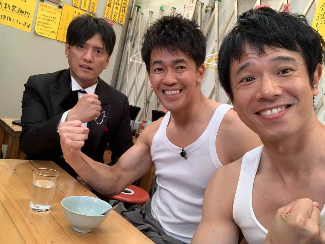 庄司智春さんのインスタグラム写真 - (庄司智春Instagram)「百獣の王とロケ！ #武井壮 #ヤナギブソン」4月18日 22時47分 - tomoharushoji