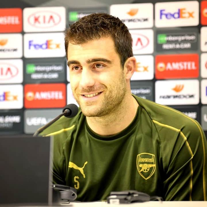 アーセナルFCさんのインスタグラム写真 - (アーセナルFCInstagram)「🗣 “This is one more final and we’ll be ready to take this.”⁣ ⁣ #Sokratis #Papa #EuropaLeague #UEL #Arsenal #afc」4月18日 23時15分 - arsenal