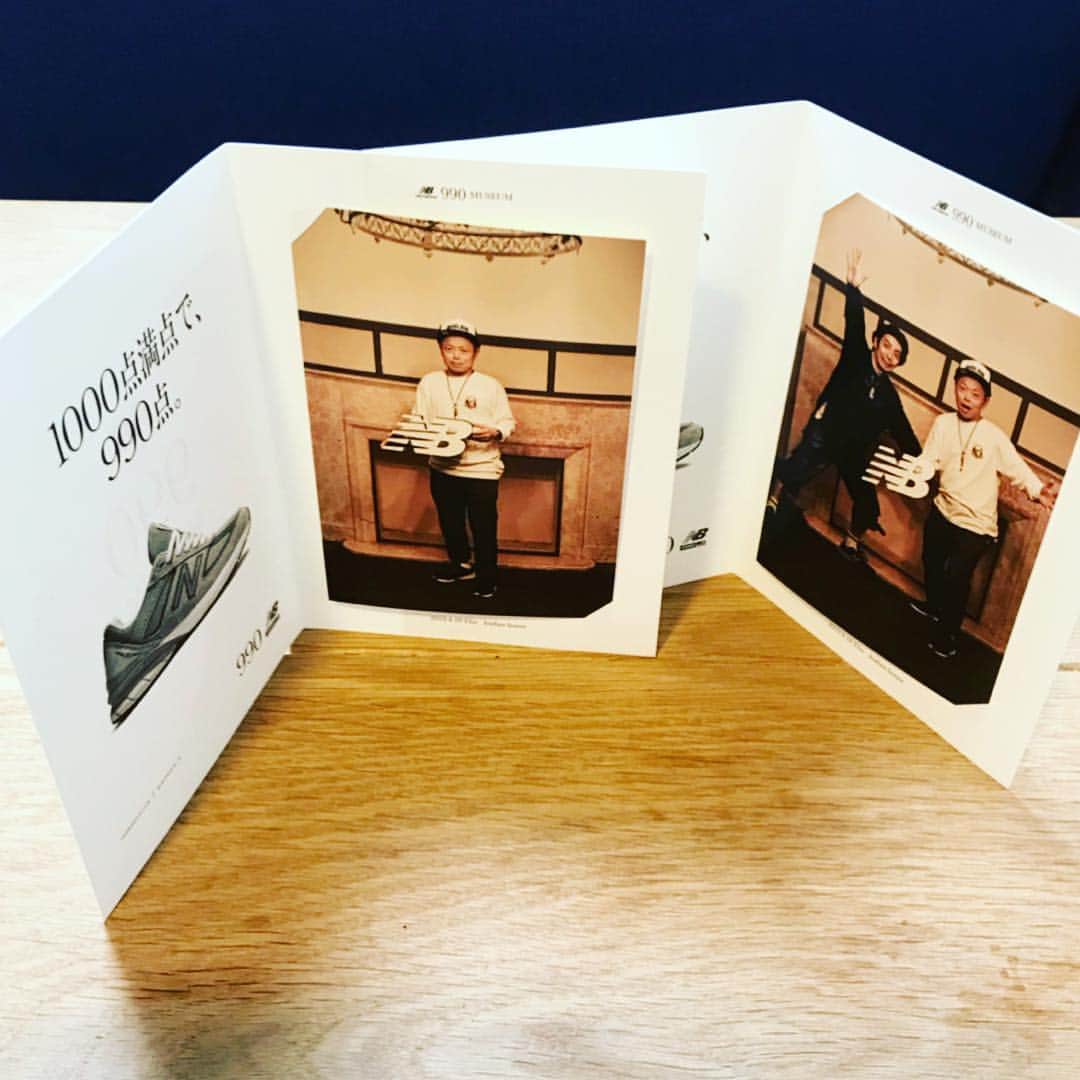 のインスタグラム：「お写真撮って貰いました 何でイイか説明つく靴群 #newbarance #newbarance990#goros」