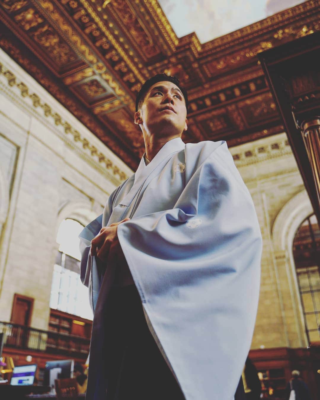 梅川壱ノ介（舞踊家）のインスタグラム：「UMEKAWA ICHINOSUKE IN NEW YORK  #梅川壱ノ介 #ニューヨーク #撮影 #umekawaichinosuke #newyork #shooting #japaneseculture」