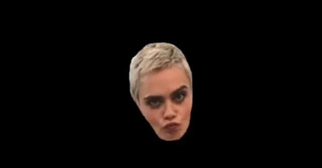 カーラ・デルヴィーニュのインスタグラム：「The gift that keeps on giving @cara_delememe_」