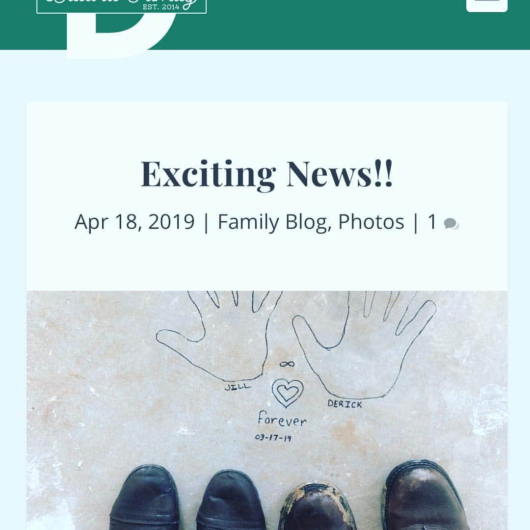 デリック・ディラードのインスタグラム：「Follow the link in my bio to read about this exciting new chapter in our lives!  www.dillardfamily.com #dillardfamilyadventures」