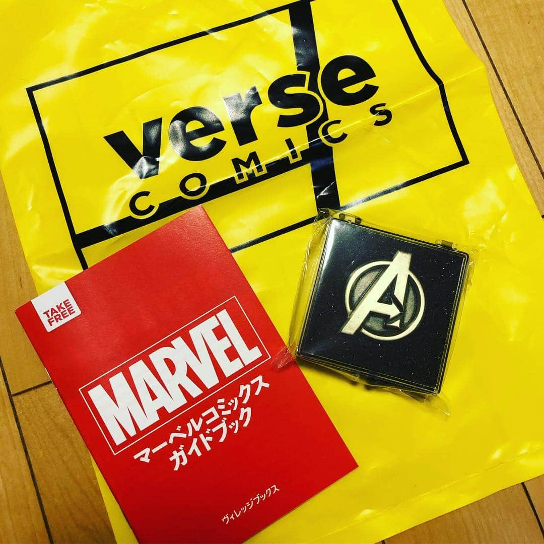 三上市朗さんのインスタグラム写真 - (三上市朗Instagram)「やっと池袋の「verse comics」行けた！ 楽しい所だからずっと居てしまいそうだったわ！ #ヴァースコミックス  #アベンジャーズ」4月19日 0時09分 - captainichirock