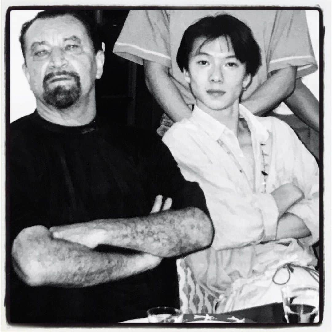 小林十市さんのインスタグラム写真 - (小林十市Instagram)「#throwbackthursday  1993 en été à Tokyo ✨ #師匠と弟子 #masterandapprentice」4月19日 0時17分 - monsieur_11