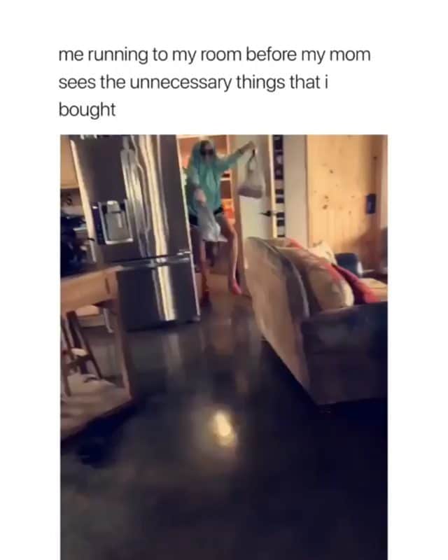 Funny Postsのインスタグラム：「••••••••••• 😂 Every time I go shopping... 💬 Video by: Unknown 🎥 Double tap for more videos!」