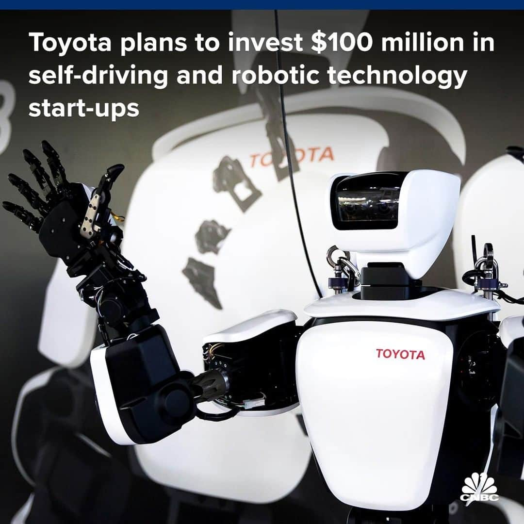 CNBCさんのインスタグラム写真 - (CNBCInstagram)「Toyota is making a big investment as automakers race into the self-driving market.⁣ ⁣ ▪️Toyota AI Ventures, a Silicon Valley-based subsidiary of Toyota, plans to invest $100 million into early-stage startups that are developing “disruptive” technologies.⁣ ⁣ ▪️The AI venture fund has already invested in 19 different start-ups over the last 2 years.⁣ ⁣ To read more about Toyota’s investments in self-driving vehicles, including Uber’s unit, click the link in bio.⁣ *⁣ *⁣ *⁣ *⁣ *⁣ *⁣ *⁣ *⁣ #artificialintelligence #ai #selfdriving #selfdrivingcar #auto #cars #automarket #electricvehicles #toyota #uber #japan #businessnews #CNBC⁣」5月3日 19時50分 - cnbc