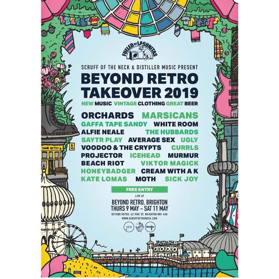 のインスタグラム：「Omg 😮 it’s the Beyond Retro Store Takeover!! Come to Brighton to see me play in-store next Thursday! 😻 #thegreatescape  グレートエスケープフェスの企画でビーヨンドレトロのインストアライブします！イギリスに居るみんな様、来週木曜日ブライトンへ見に来てください！」