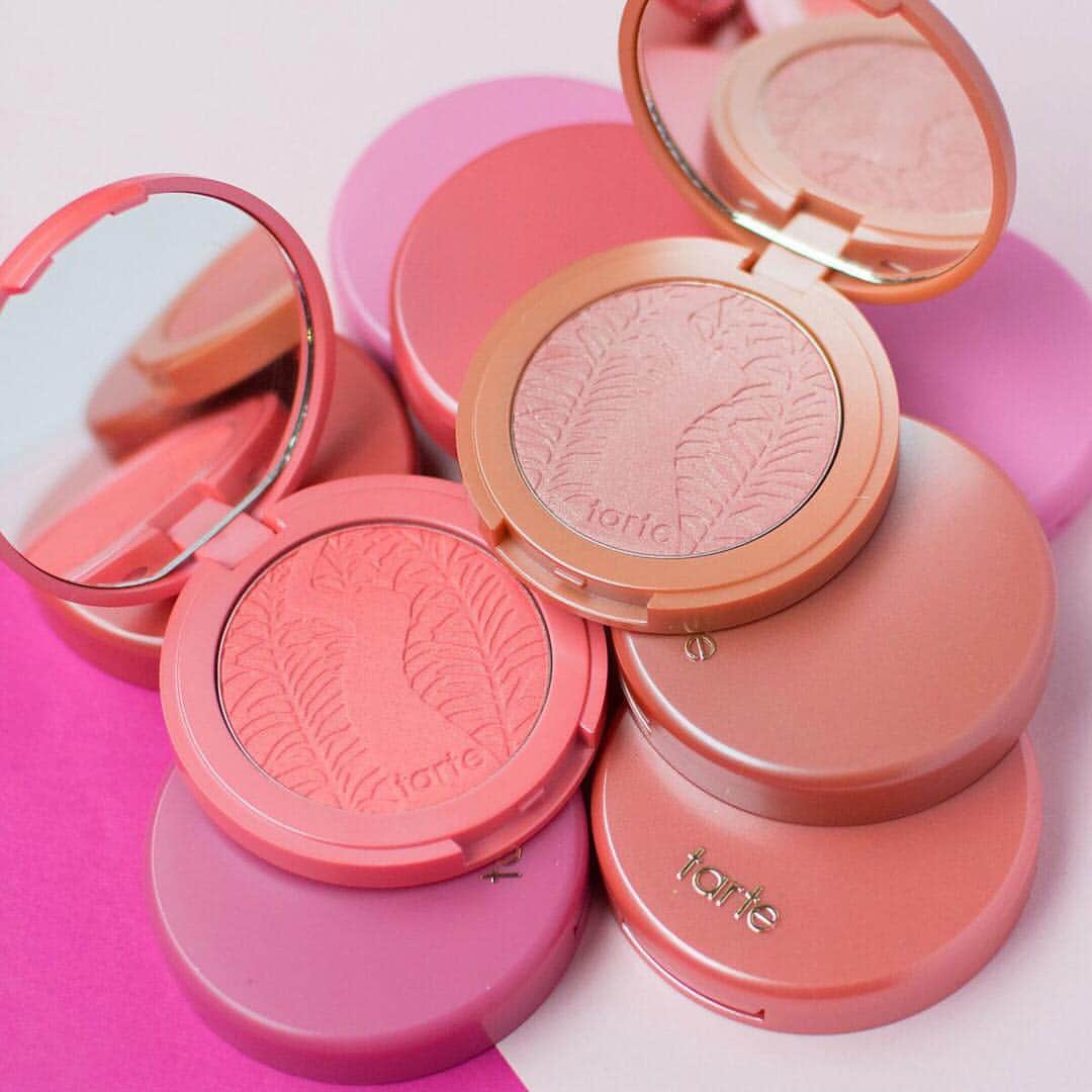 Tarte Cosmeticsさんのインスタグラム写真 - (Tarte CosmeticsInstagram)「The best things in life make you blush ☺️ Our Amazonian clay 12-hour blushes are formulated with nature's most perfect ingredient, Amazonian clay for better, longer, truer wear! ‼️P.S. Check out using AFTERPAY on tarte.com (US orders only $35+) to shop now, pay later in 4 EASY payments every 2 weeks with NO interest!‼️ #crueltyfree #naturalartistry #slaywithclay #clayallday #claypowered #blushauthority」5月3日 12時01分 - tartecosmetics