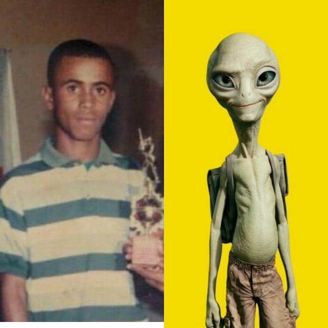 ホセ・レイエスのインスタグラム：「Pim y pum 👽😡」