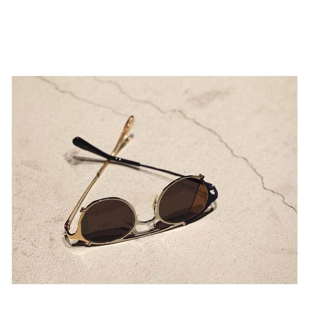 マサヒロマルヤマのインスタグラム：「Broken MM-0027 Sunglasses Broken lenses」