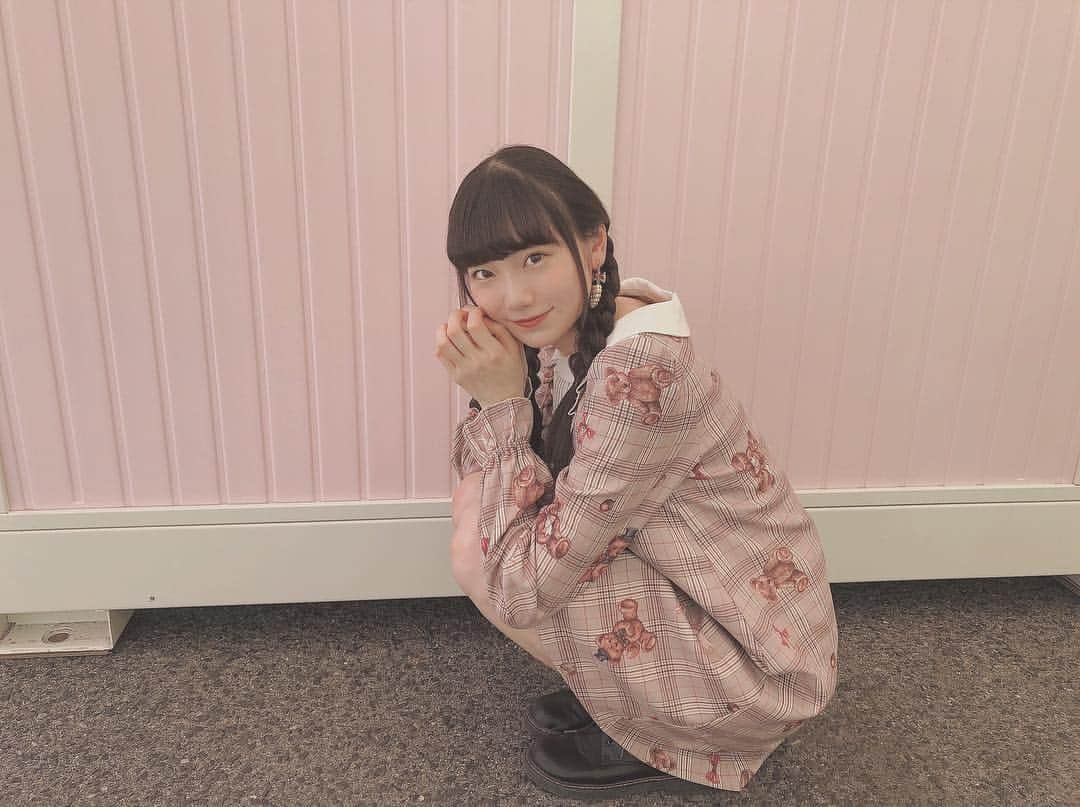 藤崎未夢さんのインスタグラム写真 - (藤崎未夢Instagram)「♡ 今日はフリフリなお洋服🐻💗 . 大阪での握手会、 朝早くからありがとうございました！ . . #NGT48 #藤崎未夢 #ジワるDAYS #握手会 #インテックス大阪」5月3日 14時34分 - miyu_miyu_ngt48