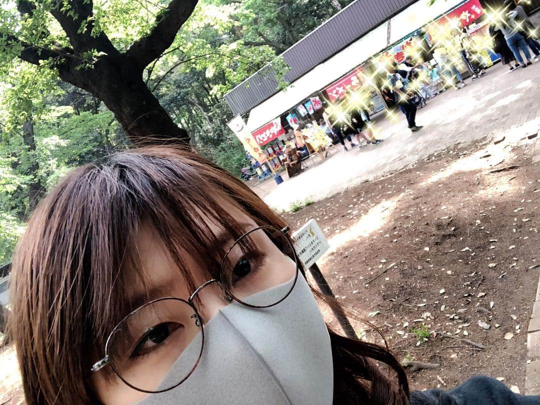 山崎ケイさんのインスタグラム写真 - (山崎ケイInstagram)「運動不足解消散歩🚶‍♀️ #大宮よしもとラクーン劇場 #出番合間 #気候最高 #大宮公園 #動物園無料 #何かを取ろうとしてる猿をずっと見てた #何を取ろうとしてたか最後までわからず #GWの公園は幸せそうなファミリーばかり #動物園で財布と携帯だけ持ったOLランチスタイルは私だけ #昨日8841歩歩いて消費カロリー55kcal #今日8453歩歩いて消費カロリー337kcal #なんで？」5月3日 15時56分 - kei_yamazaki_aisekistart