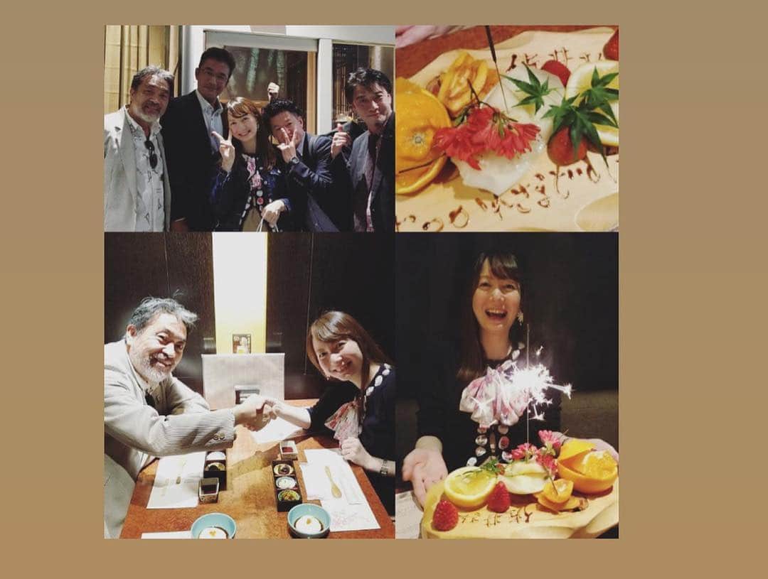 佐井祐里奈さんのインスタグラム写真 - (佐井祐里奈Instagram)「#豆屋茶寮 にてフードスタイルナビゲーションお疲れ様会🥰 2016年からアットエフエムにて始まった番組😋たくさんのご縁をいただいた番組でした✨ パーソナリティの神谷さんはダンディーなんだけれど面白くって皆に慕われてていつもかっこよかった🙆‍♀️神谷さんから学ぶことがたくさんありました✨ありがとうございました✨ ゲストに出てくださった皆さんも『食』への真っ直ぐな想いを語ってくださる、愛溢れる方達ばかり…。一つ一つの出会いが素晴らしい刺激となりました。 そして番組を支えてくださったスポンサーの皆さん、関係者の皆さんに心から感謝しています🙇‍♀️❤️ 皆さんがサポートしてくださったおかげで、自由に楽しく美味しく笑 のびのびと番組を担当することができました。私はとっても幸せでした💕 出産のため👶卒業という形になりましたが、これからも番組を応援しています✨✨ また会おうねの言葉が嬉しかった❤️ しっかりとパワーアップしてまたご一緒できることを楽しみにしていますっ💕 . . . . . . #アットFM #番組卒業 #前向きな卒業に感謝 #フードスタイルナビゲーション #yunnaログ #飲み放題メニューに豆乳があって美味しかった😍」5月3日 16時30分 - yunna_s31
