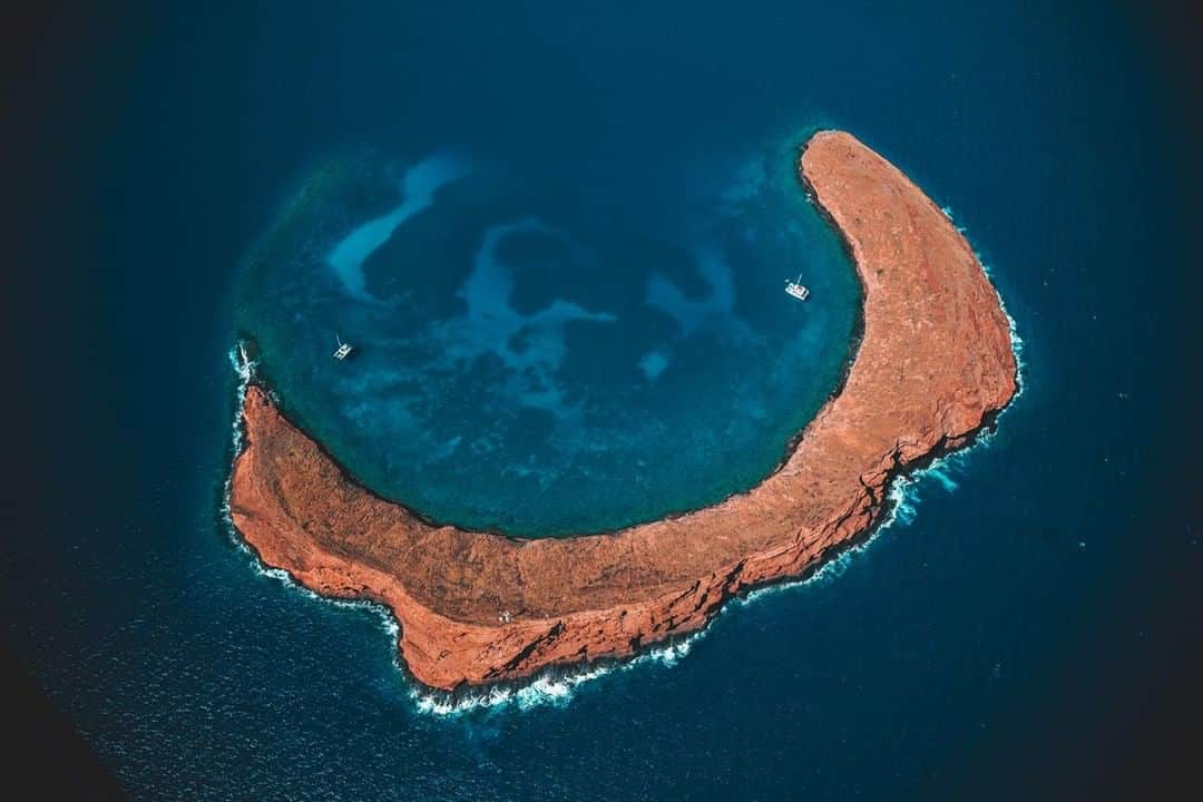 Instagenic Hawaiiさんのインスタグラム写真 - (Instagenic HawaiiInstagram)「三日月形をした小さな島、モロキニ島。たくさんの熱帯魚と泳げる、シュノーケリングにオススメなスポットです🐠」5月3日 17時00分 - gohawaii_jp