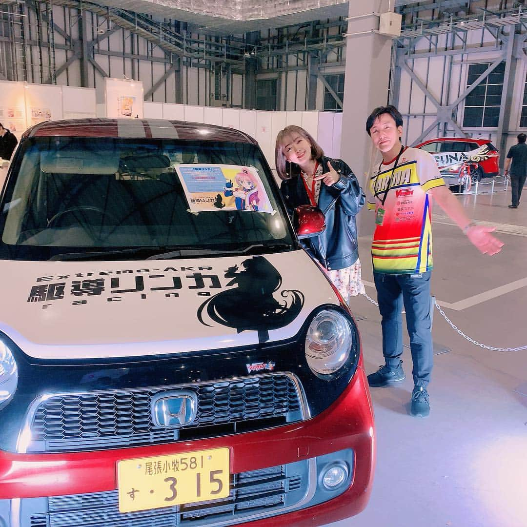 榎本温子さんのインスタグラム写真 - (榎本温子Instagram)「#ヴァンガード のイベントだったよ！めっちゃ映えるー！笑賑わってて楽しかった✨ヴァンガード8年目？！みたい。ずっと応援してくれてありがとう✨ヴァンガードエクスがSwitchとPS4で9月に出るよ！チェックしてねー👀アニメ新シリーズも5月11日から！エミ役で出てます✨ #vanguard #animation #大ヴァンガ祭」5月3日 17時46分 - atsuko_bewe