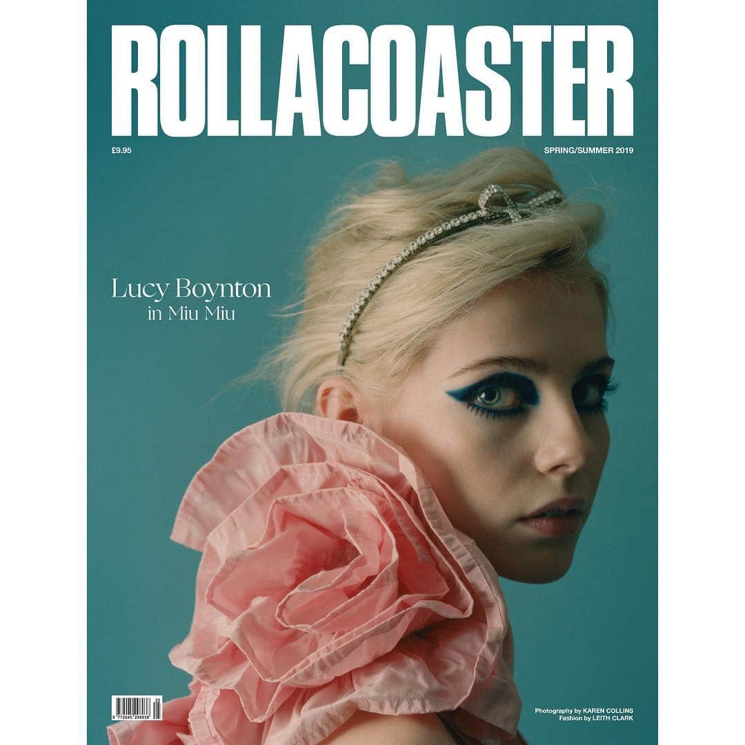 Miu Miuさんのインスタグラム写真 - (Miu MiuInstagram)「@LucyBoynton1 in #MiuMiuSS19 for @Rollacoaster Magazine. Photography by @KarenCollinsPhoto and Styling by @LeithClark.  #MiuMiuEditorials」5月3日 17時50分 - miumiu