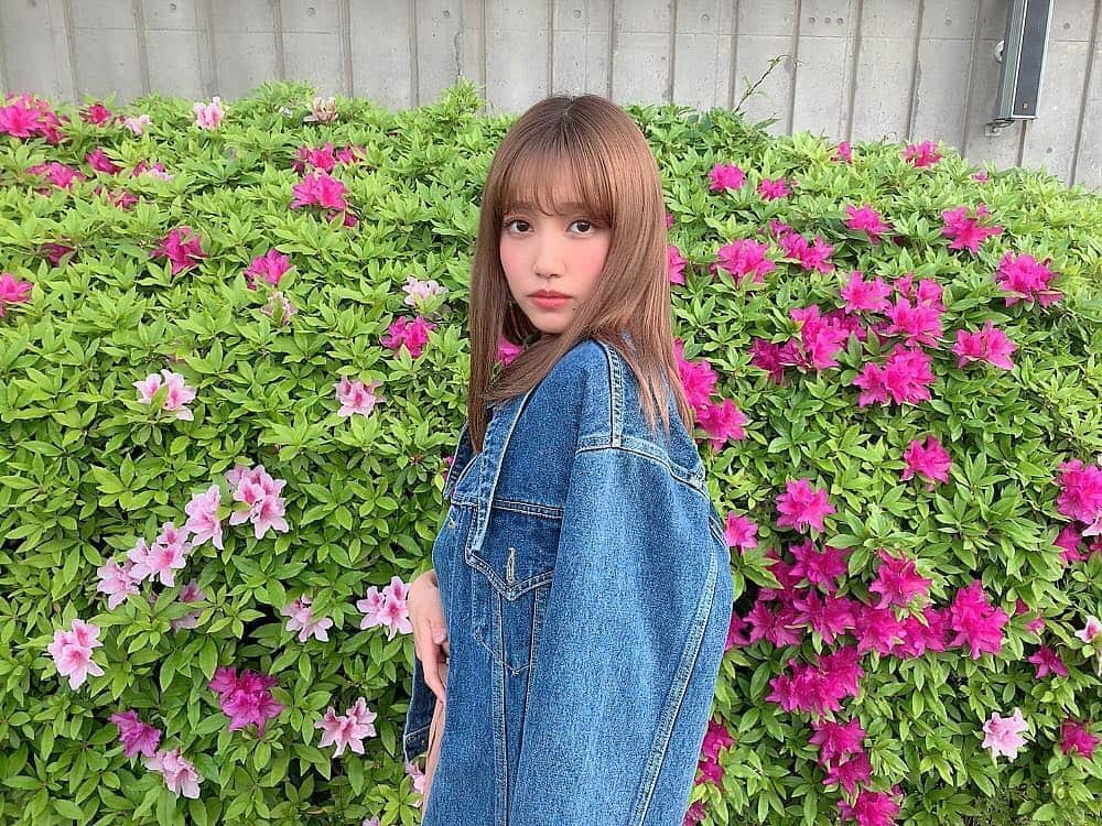 加藤玲奈のインスタグラム：「外はとっても暖かかった☺️ そろそろ本気の春来るかなー🌷」