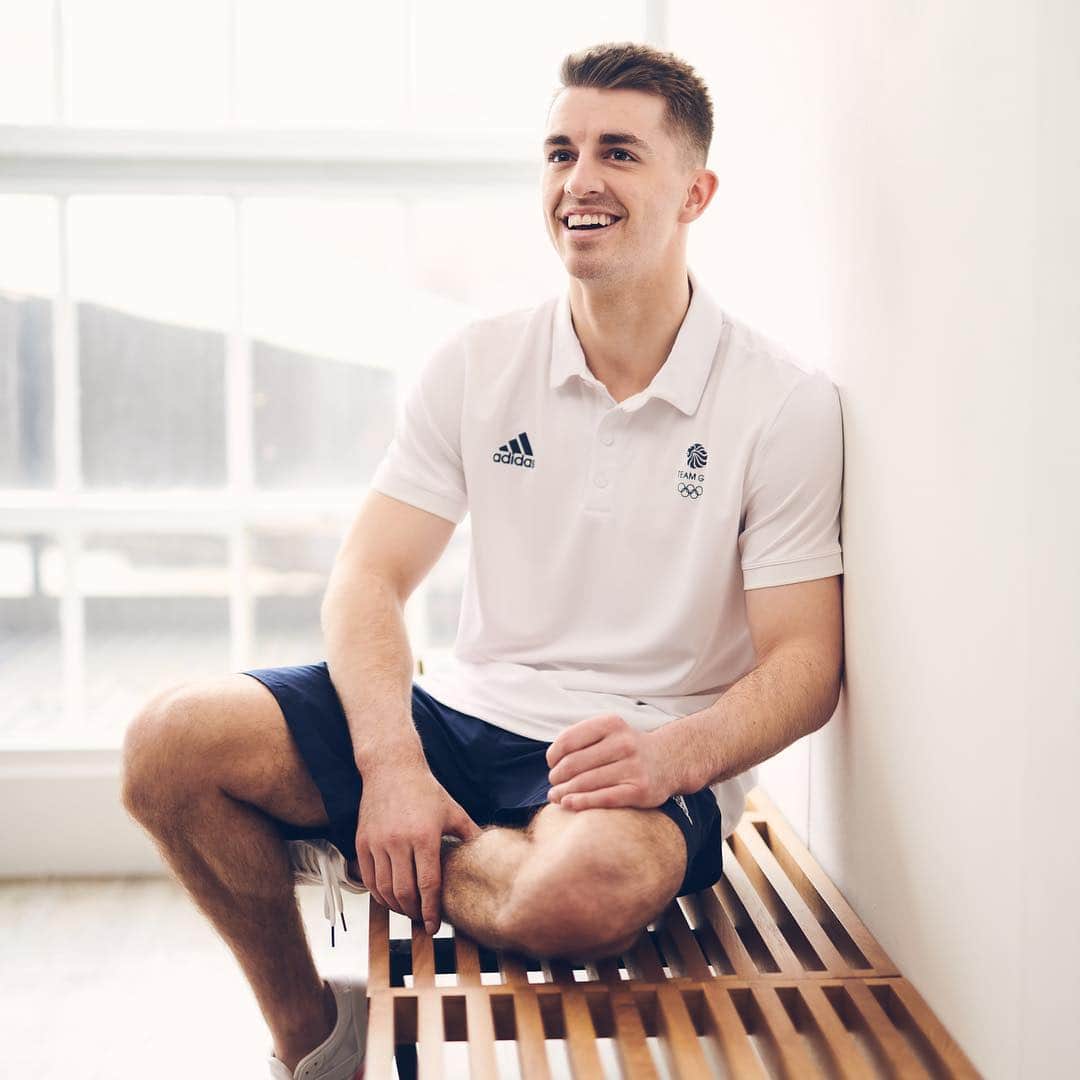 のインスタグラム：「Had a wicked time with @adidas and @teamgb last month shooting for the new Olympic range. Let me know what your favourite product is? It’s live on the Team GB shop today so check it out via Shop.TeamGB.com - [see link in bio] and get free delivery today!!」