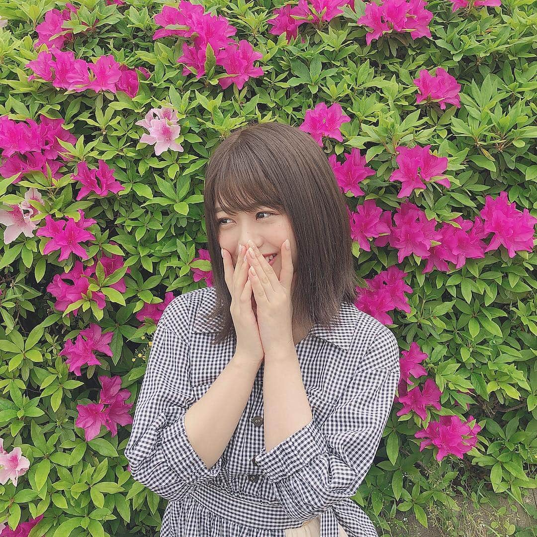 篠崎彩奈さんのインスタグラム写真 - (篠崎彩奈Instagram)「_ 大阪での握手会🐙 @jillbyjillstuart_official の ギンガムチェックワンピース♥️ . . プリーツ入ってて スカートの形可愛いお気に入り🥺 #ootd」5月3日 18時08分 - ayana.s_official