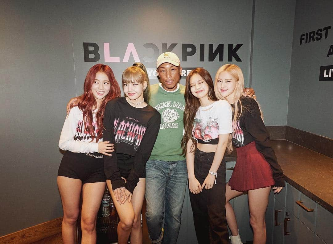 ファレル・ウィリアムスさんのインスタグラム写真 - (ファレル・ウィリアムスInstagram)「🖤💖 @blackpinkofficial」4月19日 11時14分 - pharrell